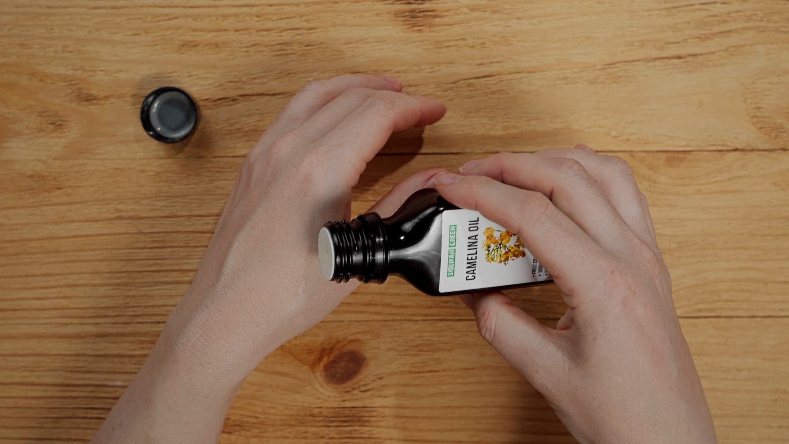 Camelina oil for skin