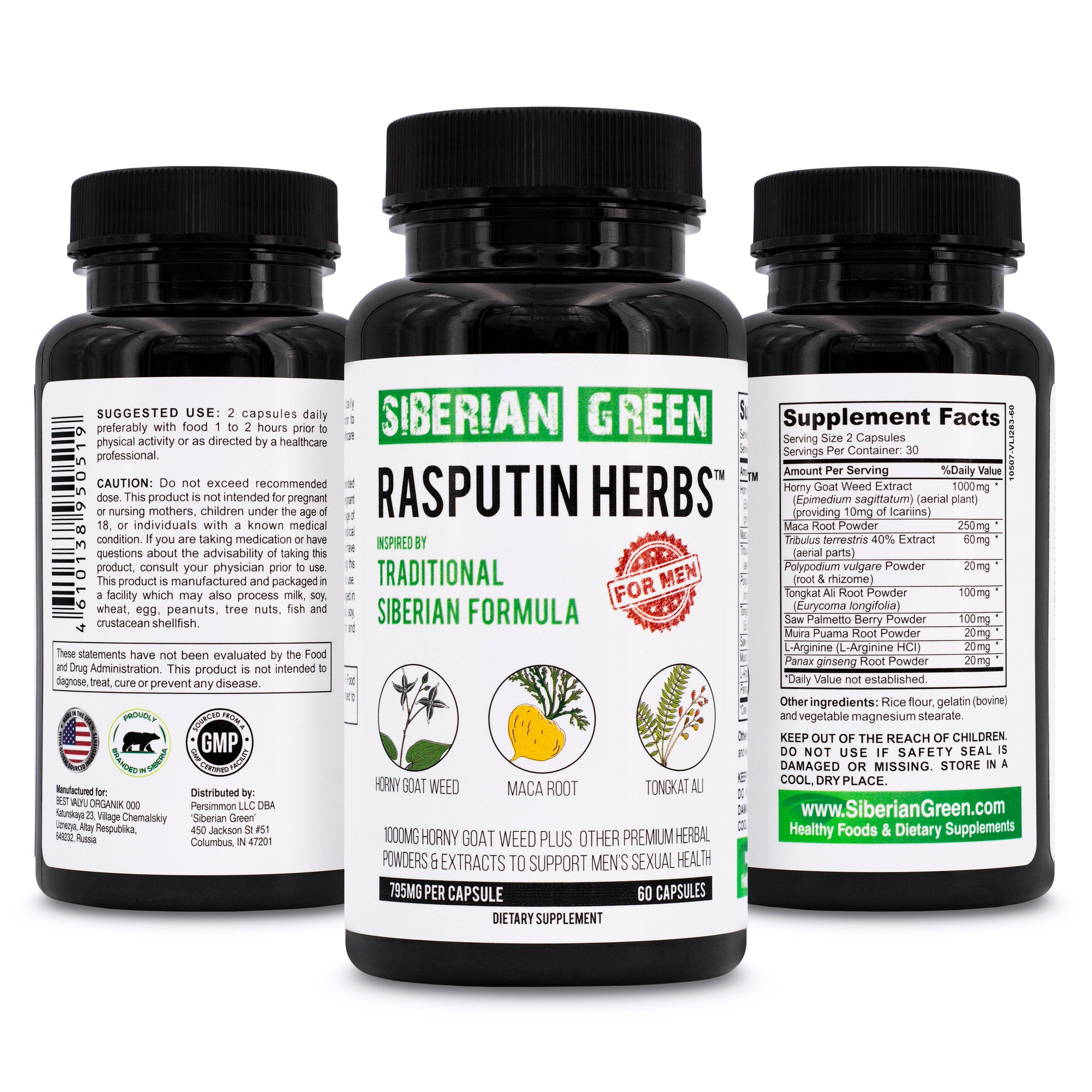 Does Rasputin gained his legendary power because of the use of Epimedium herb?