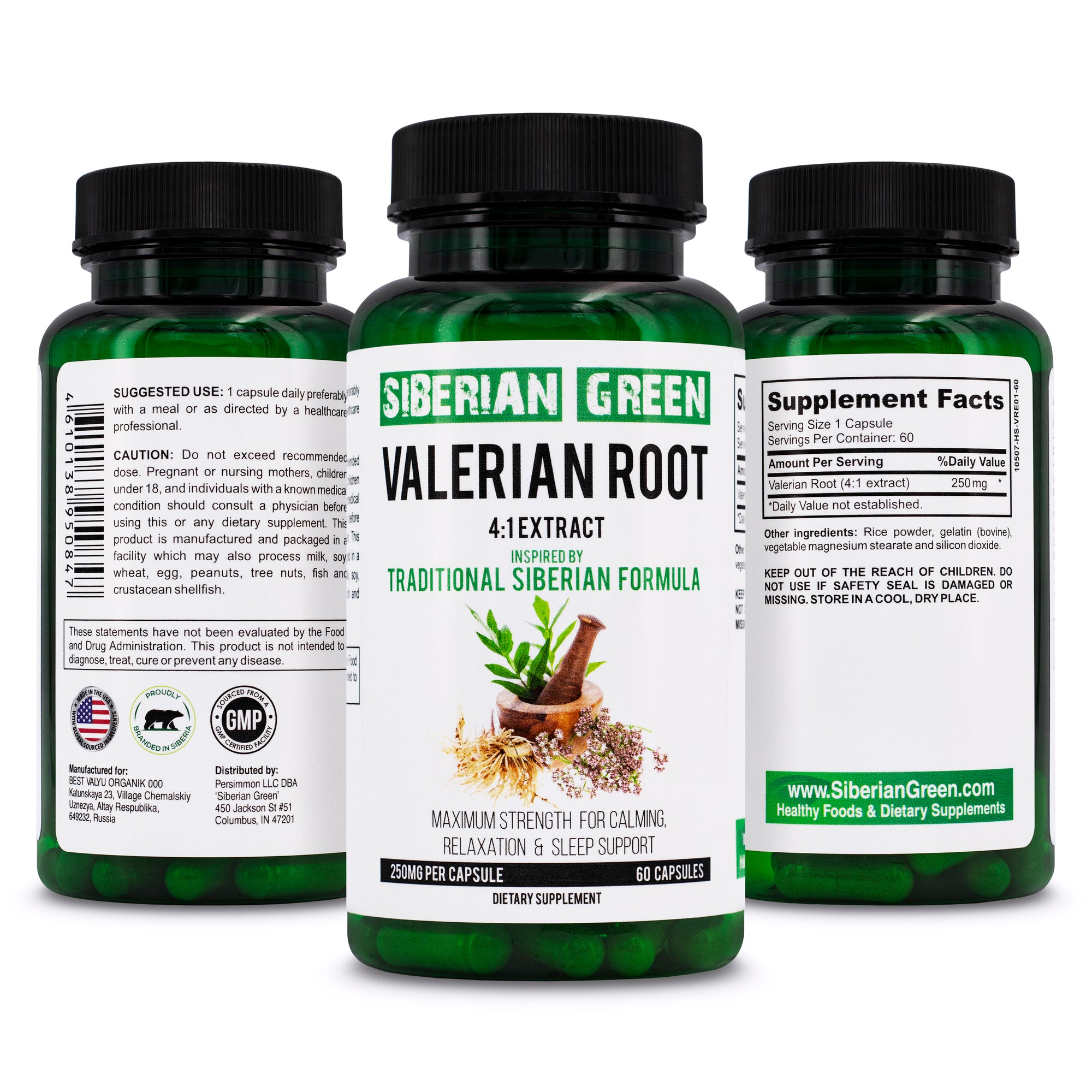 Extra Strength Valerian Root from Siberia. What do we know about it?