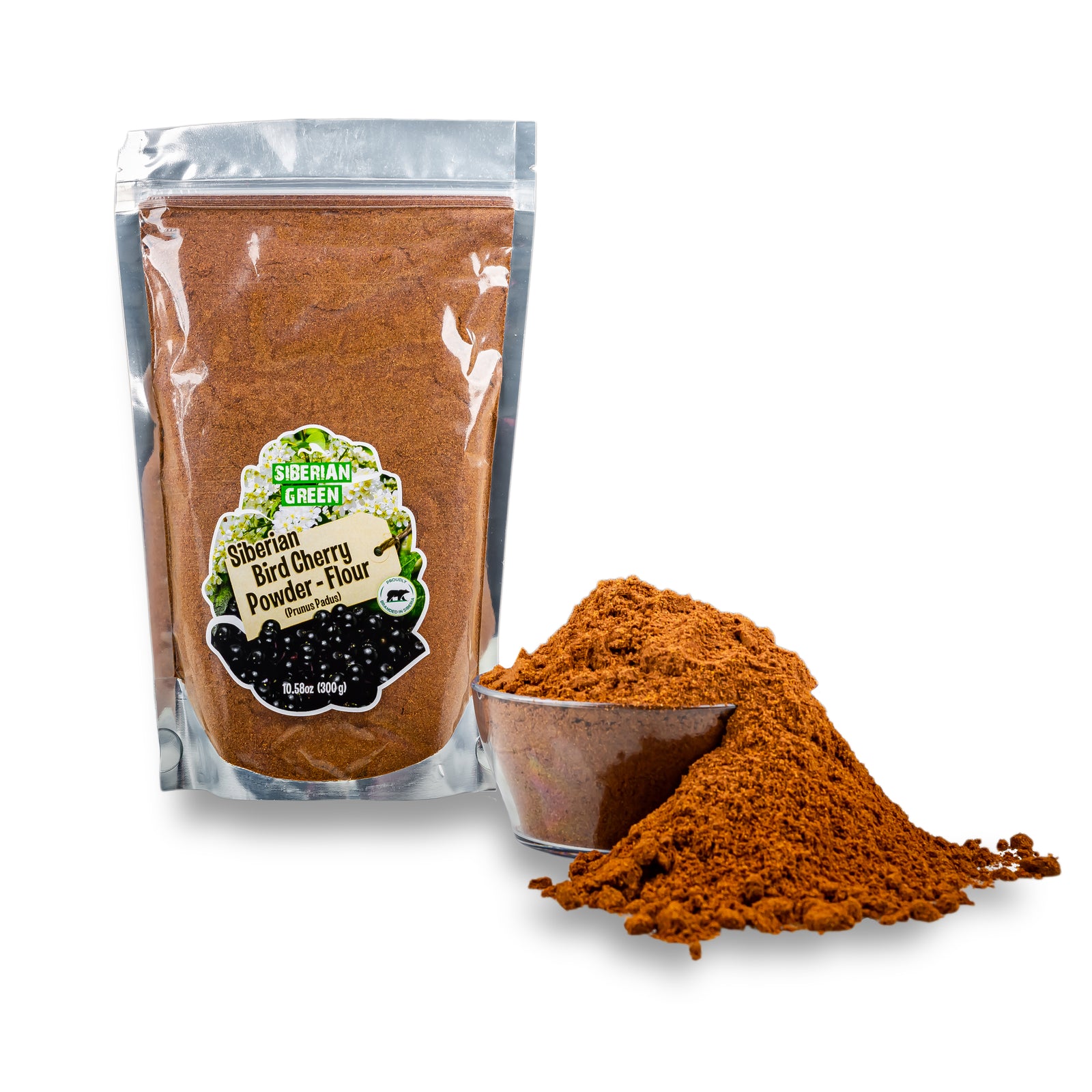 Bird Cherry Flour (Мука Черемухи) - a unique Siberian product and our favorite recepies for you!