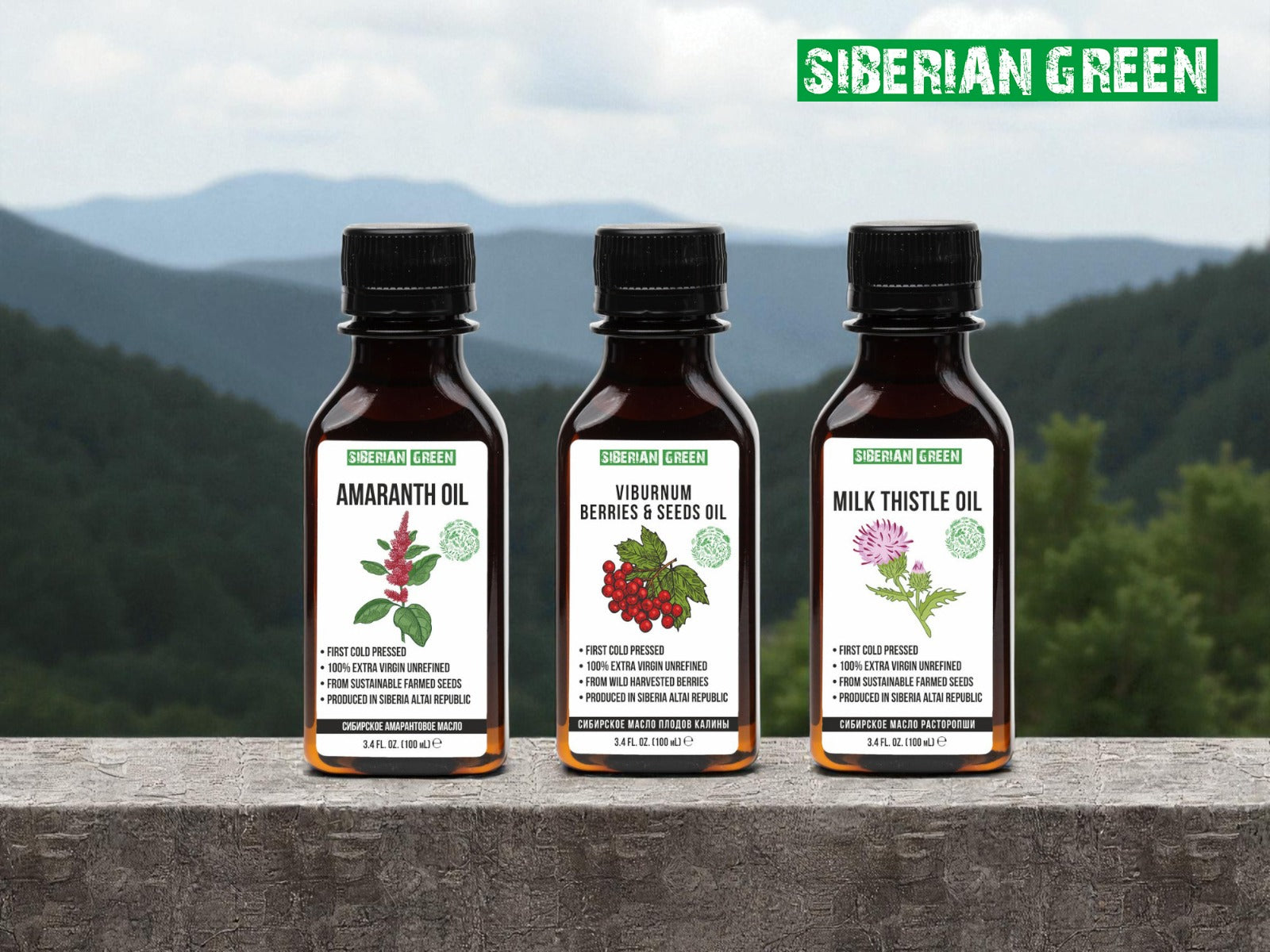 organic cold-pressed oils