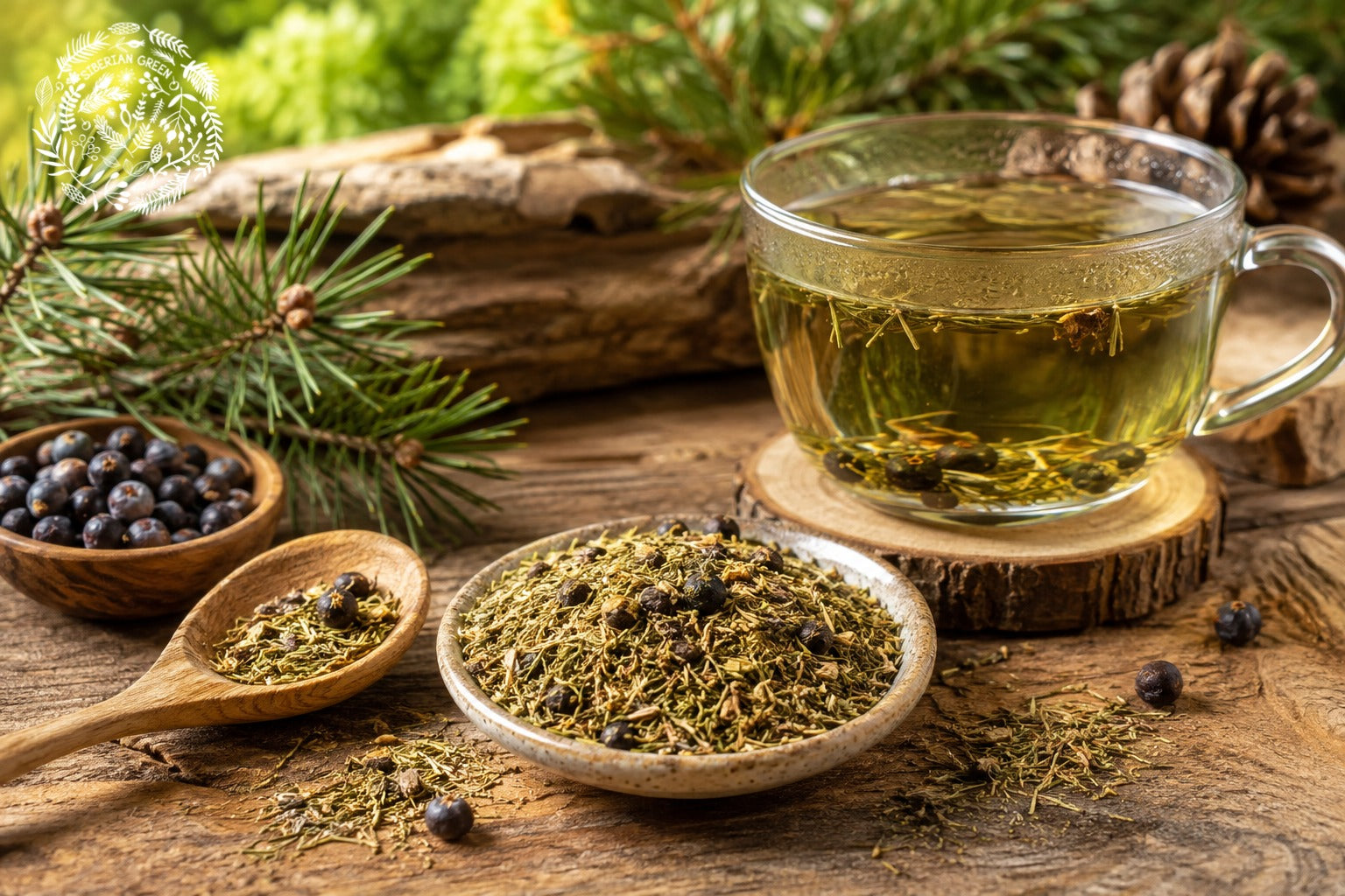how to make pine needle tea