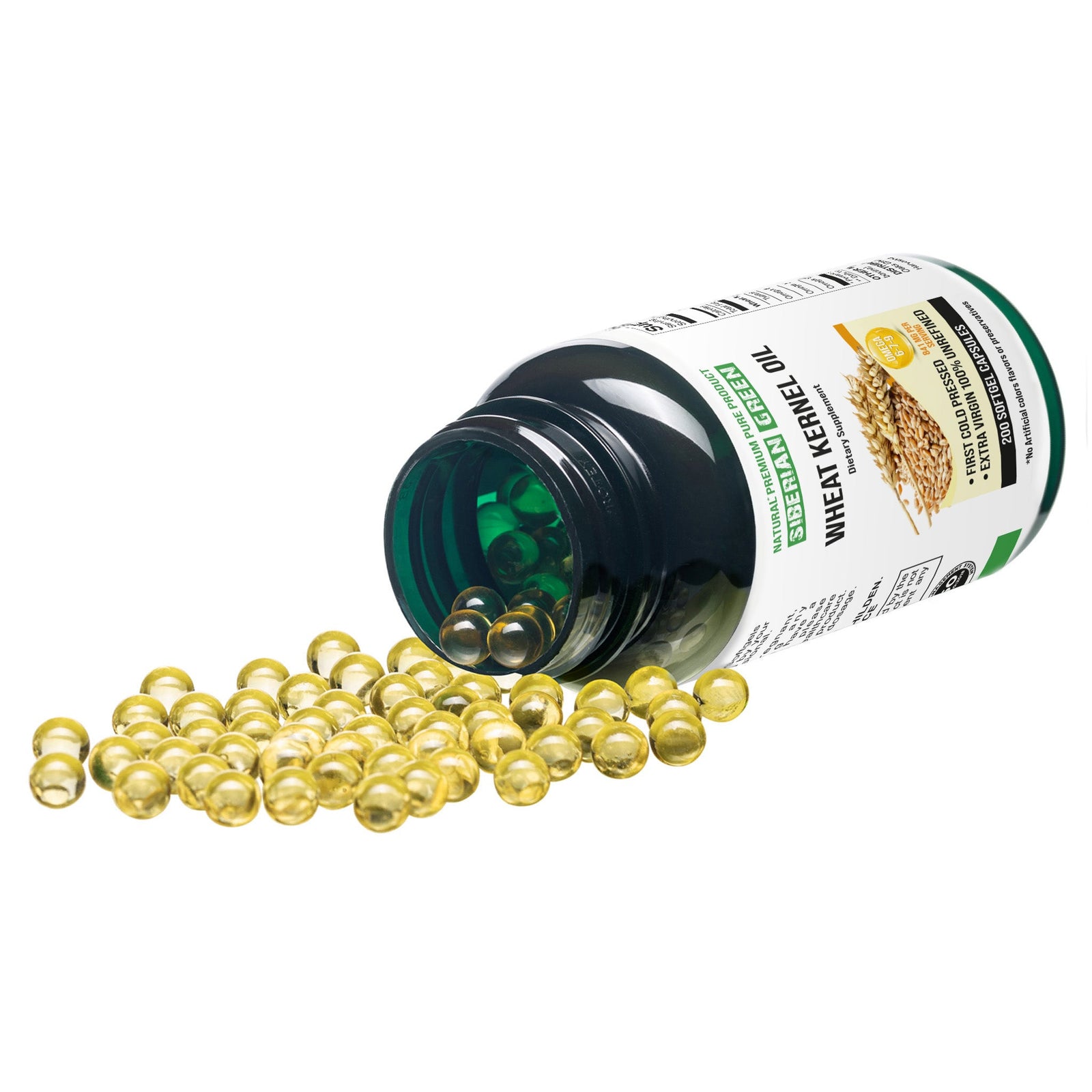 Natural Kernel Oil Capsules for Optimal Health