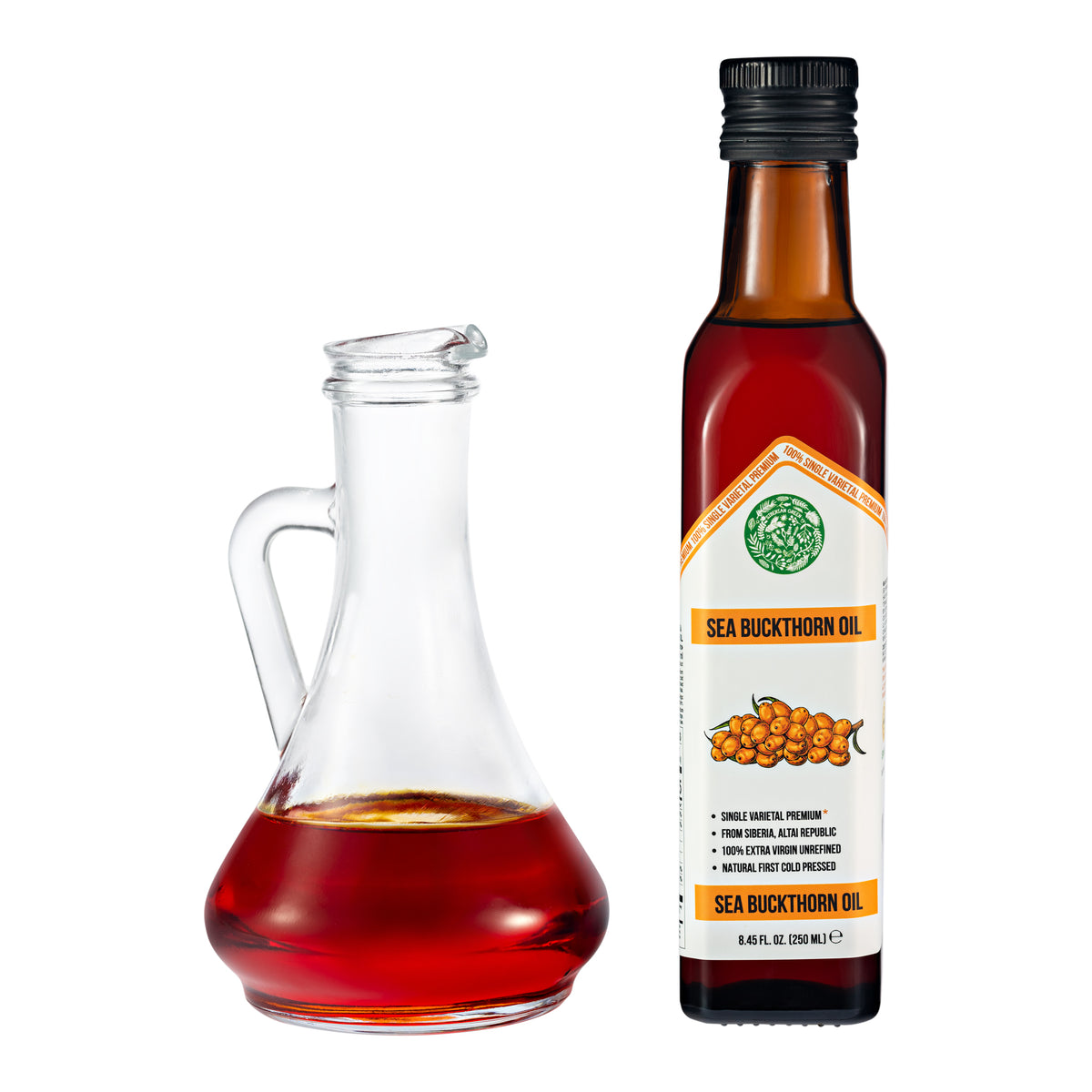 Siberian Green Sea Buckthorn Oil 