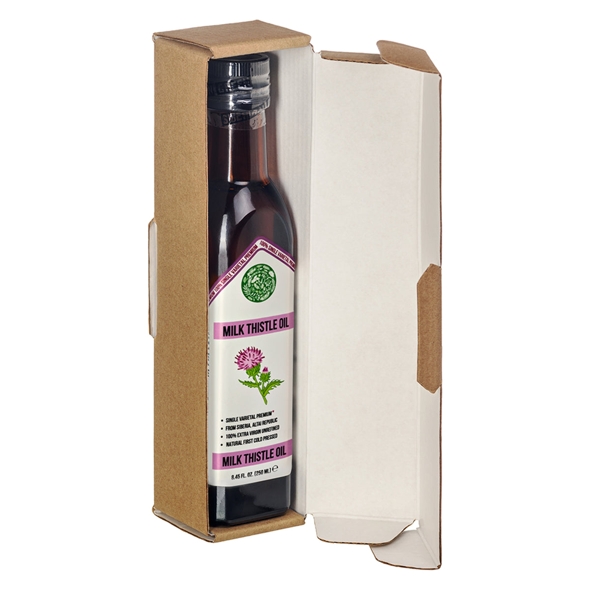 Siberian Green Milk Thistle Oil – 250 ml Extra Virgin