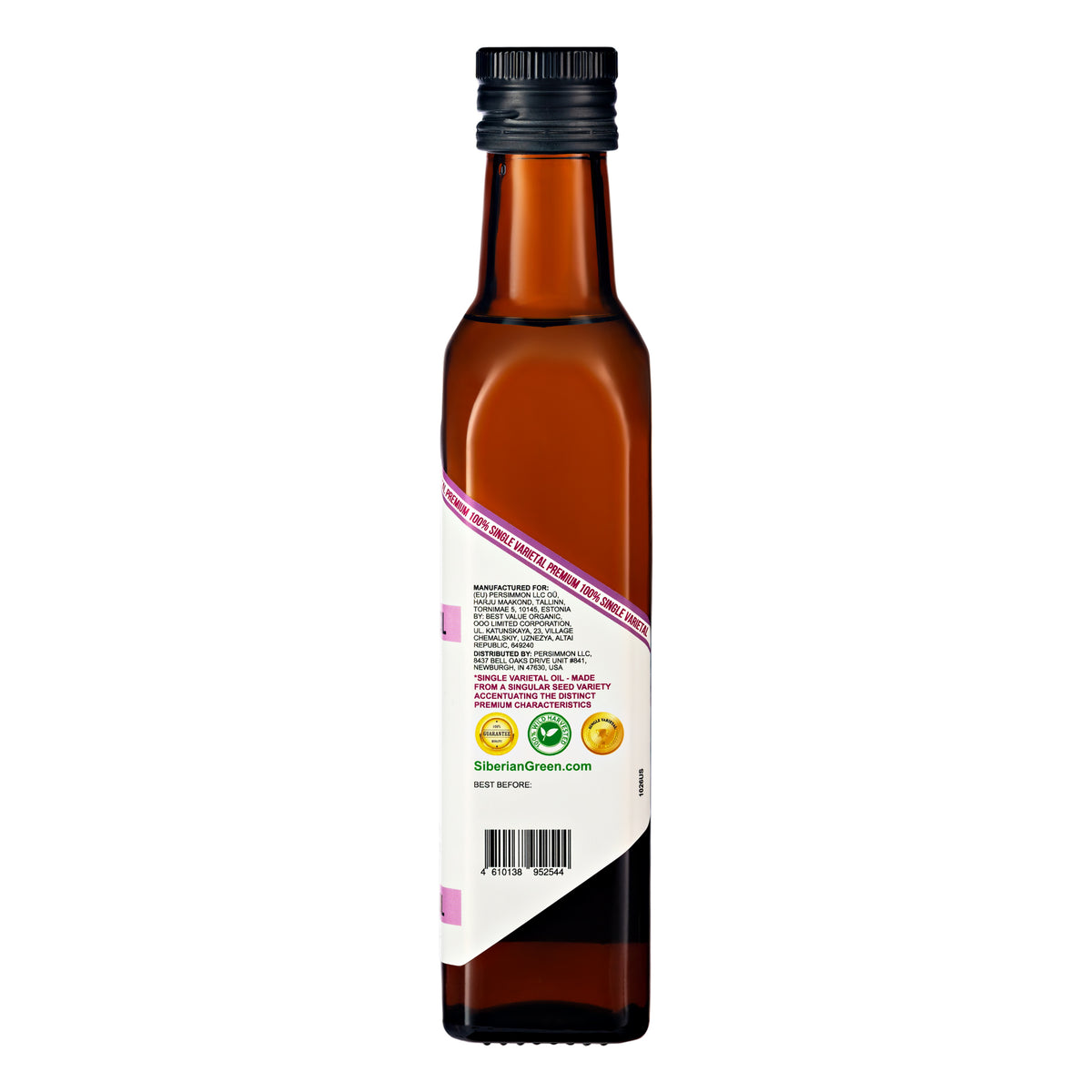 Pure Siberian Green Milk Thistle Oil – 250 ml Extra Virgin