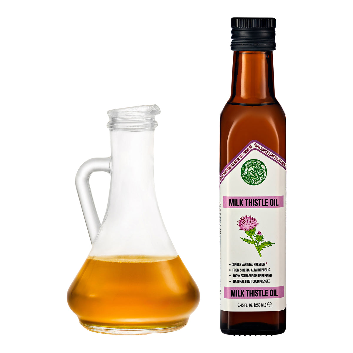 Siberian Green Milk Thistle Oil 