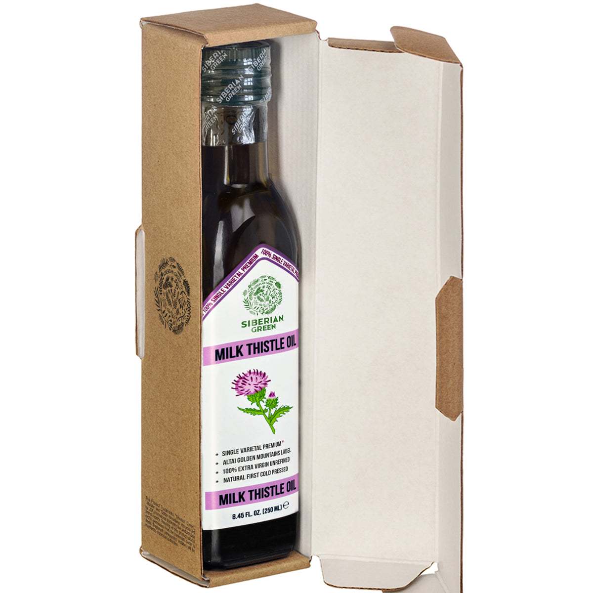 Siberian Green Milk Thistle Oil – 250 ml Extra Virgin