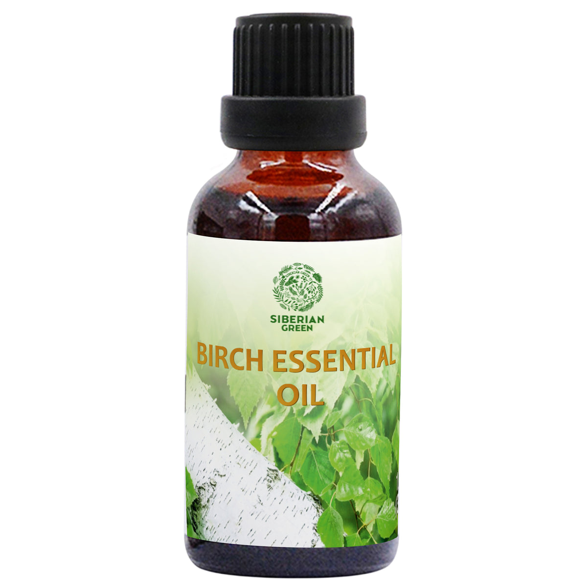 Siberian Green Birch Essential Oil 30 ml 1.0 fl oz Undiluted Aromatherapy Oil Therapeutic Grade