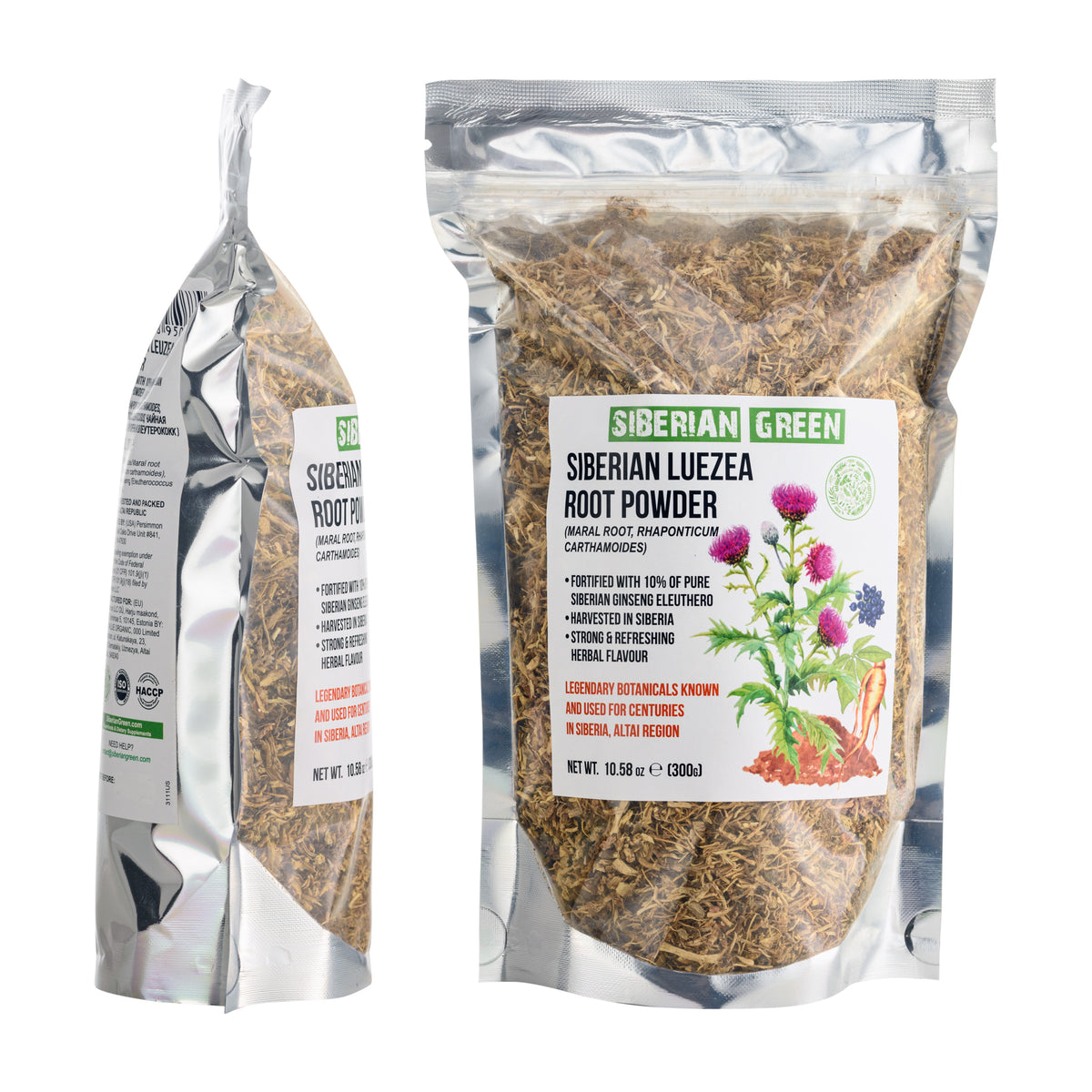 Polvo suelto de té de raíz de leuzea 300 g (10,58 oz) Maral Rhaponticum carthamoides recolectado de forma silvestre de Altai