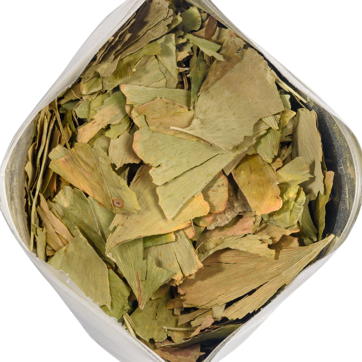 Hojas de Ginkgo Biloba siberiano verde cortadas y tamizadas, 200 g (7,06 oz): té de Biloba suelto 100 % de primera calidad, cosecha silvestre, pura y saludable