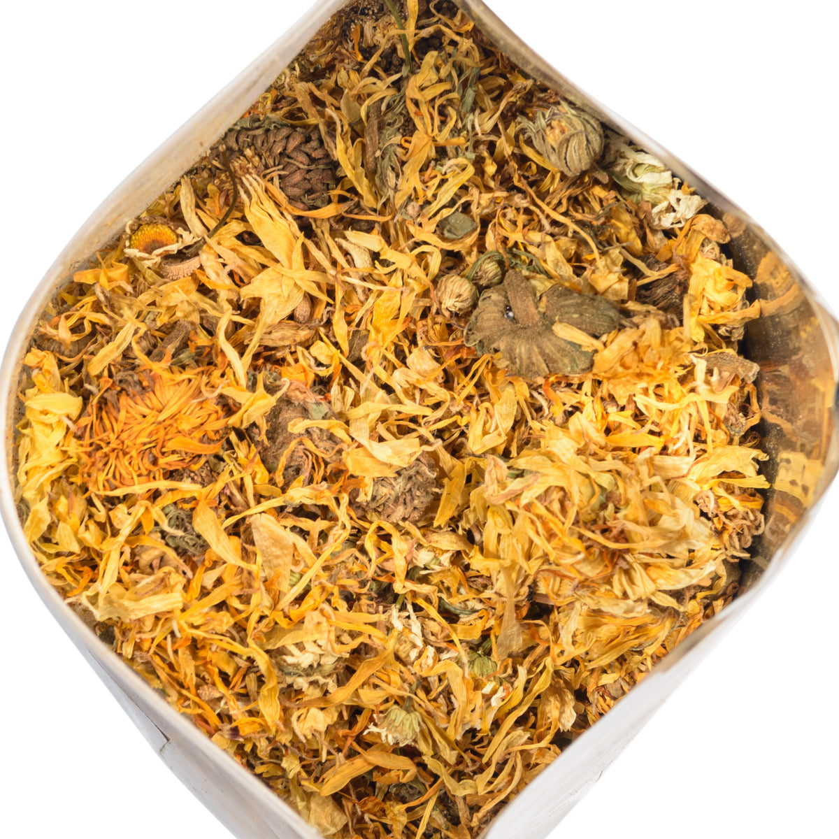 Té de pétalos de flores de caléndula verde siberiana 227 g (8 oz) Caléndula seca recolectada de forma silvestre en las montañas doradas de Altái