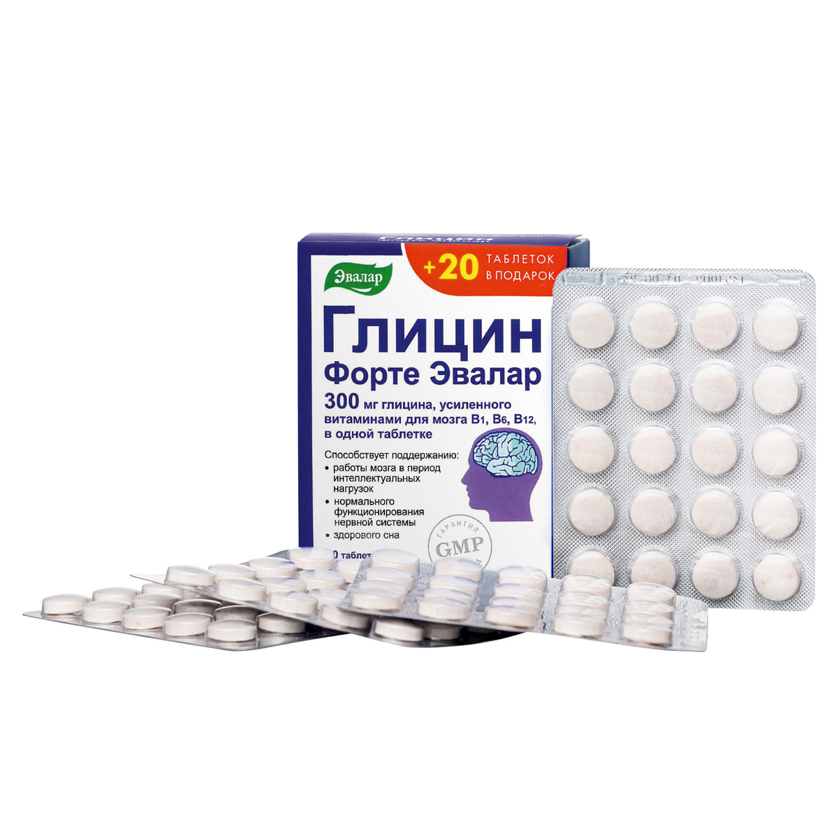 Glycine Forte Evalar 60 Tabs