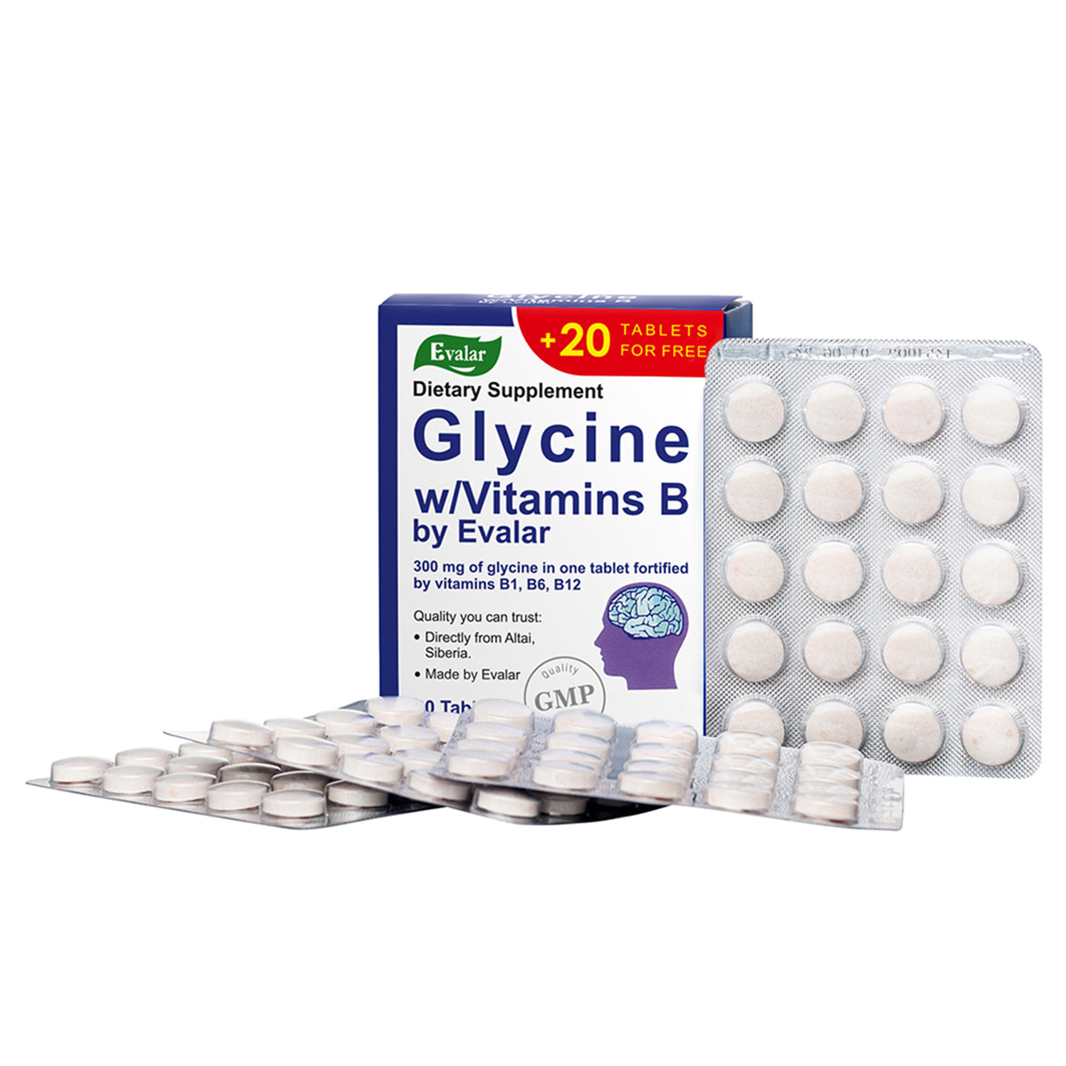 Glycine Forte Evalar 60 Tabs