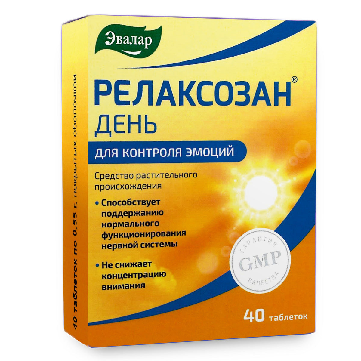 Mint Melissa Herbs by Evalar 40 Tabs