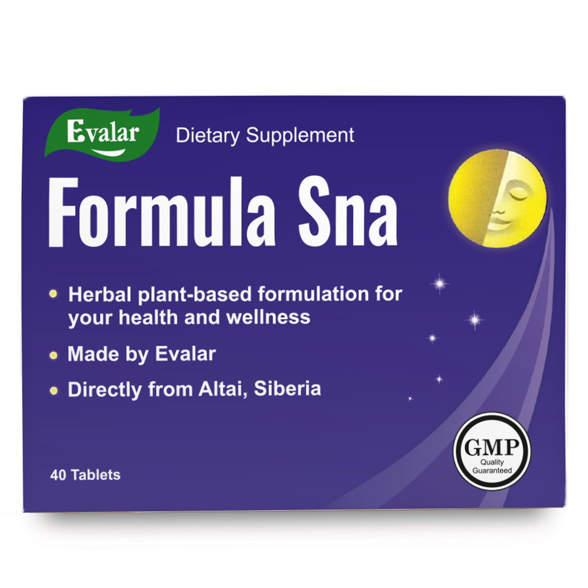 Siberian Herbs Vitamins by Evalar Formula 40 Tabs