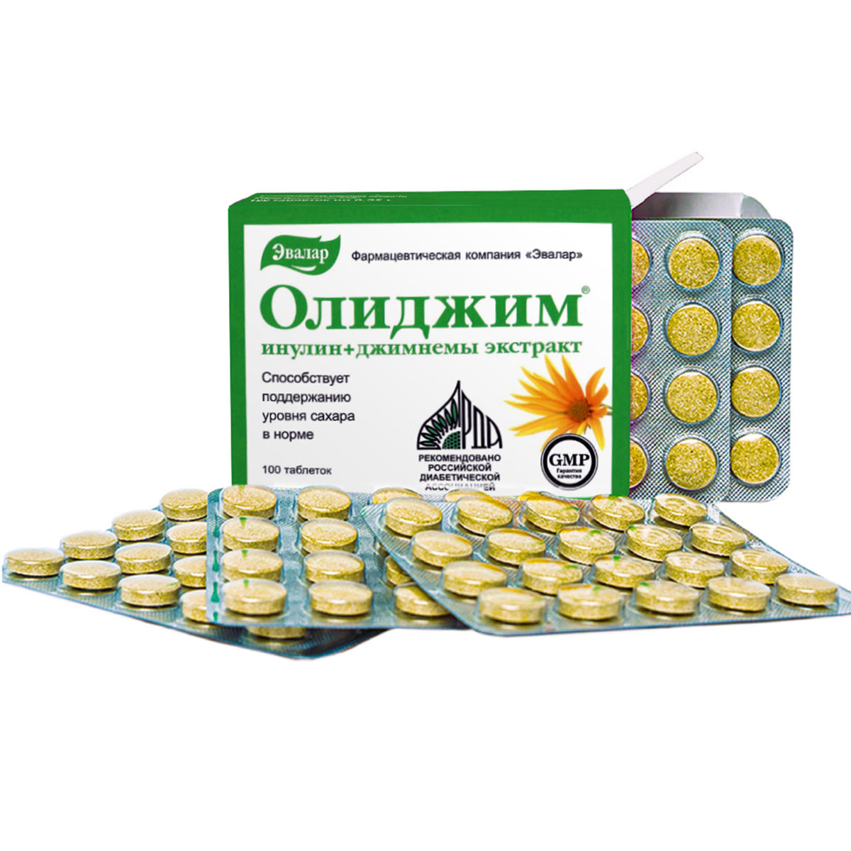 Gymnema Sylvestre with Herbs by Evalar 100 Tabs