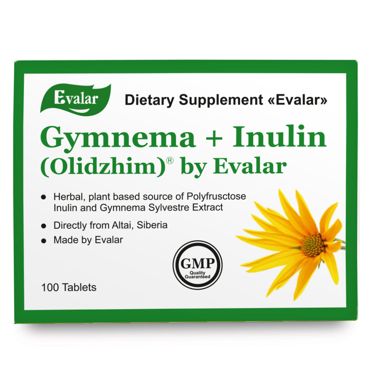 Gymnema Sylvestre with Herbs by Evalar 100 Tabs