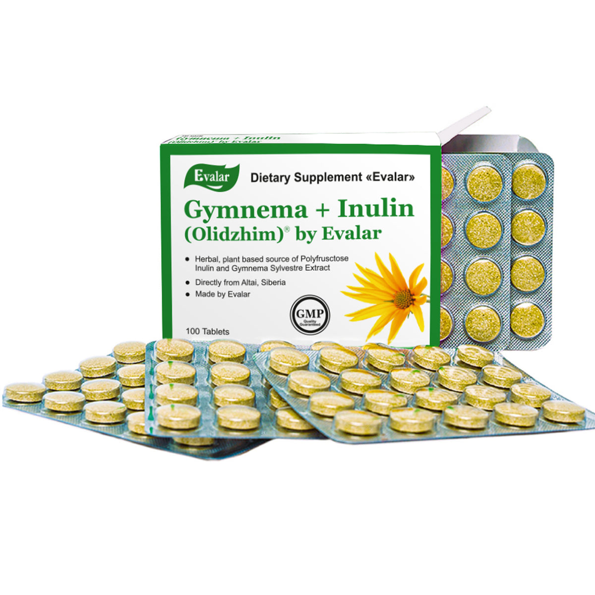 Gymnema Sylvestre with Herbs by Evalar 100 Tabs