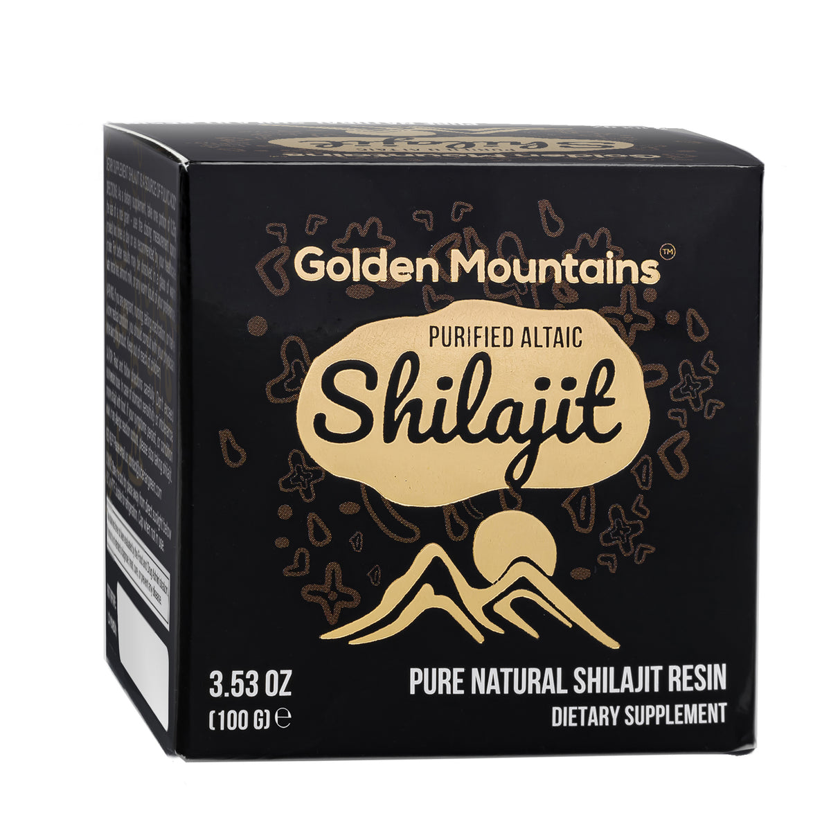 Golden Mountains Shilajit Resin 100g: Pure Altai Mountains Shilajit by Siberian Green