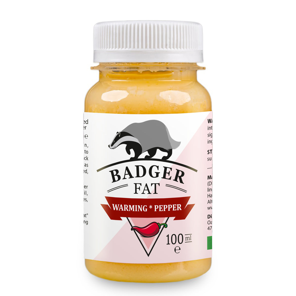 Siberian Badger Fat Cream-Gel – Warming Formula with Eucalyptus, Mint, and Red Pepper | 100ml