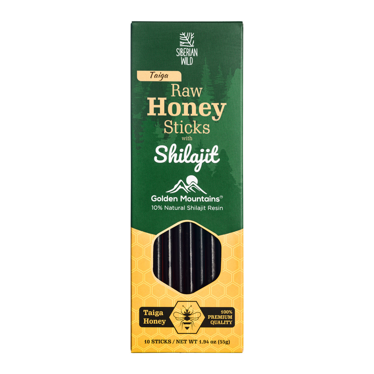 10% Shilajit Honey Sticks