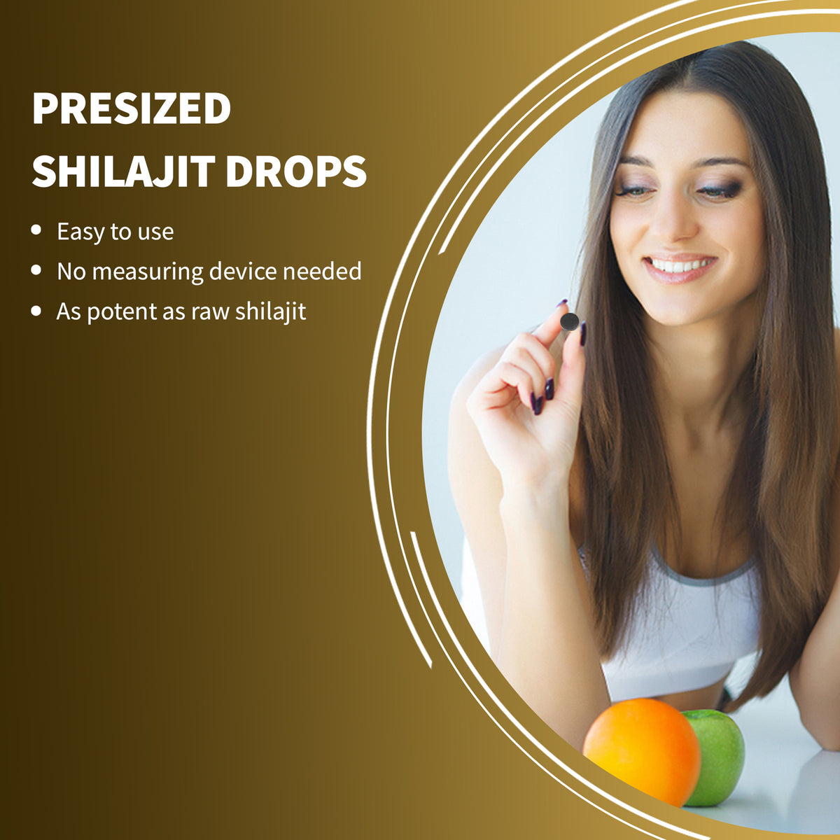 Shilajit 120 gotas secas: Shilajit de las montañas doradas de Altai de Siberian Green
