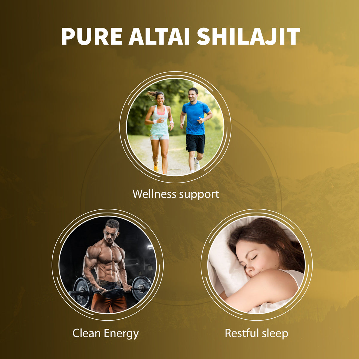 Shilajit 120 gotas secas: Shilajit de las montañas doradas de Altai de Siberian Green