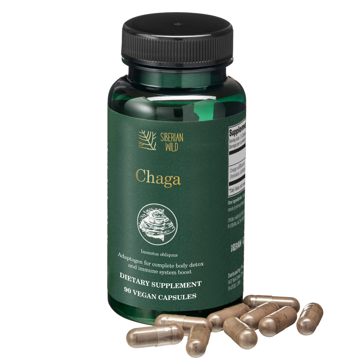 Chaga Mushrooms Capsules 