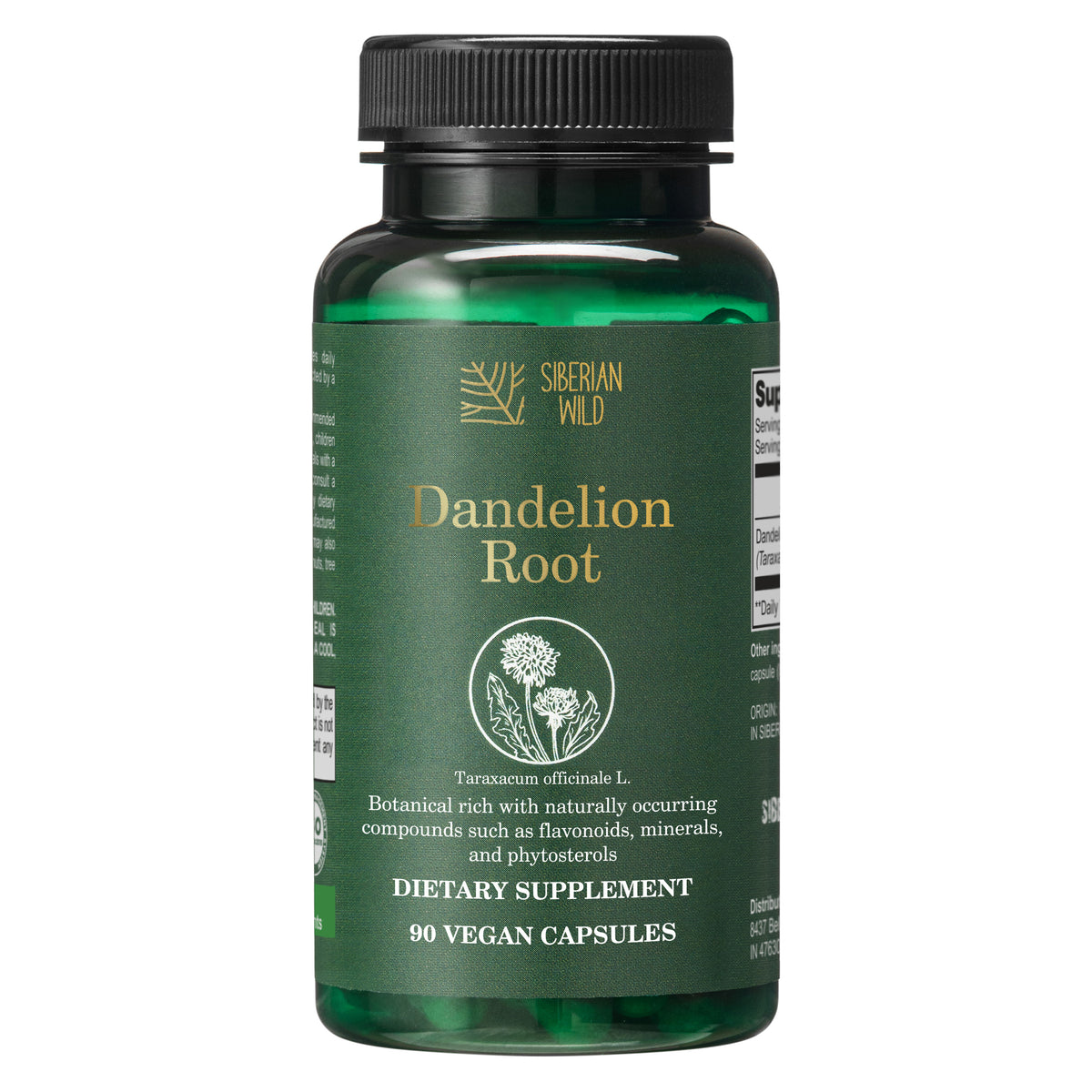 Dandelion root supplement