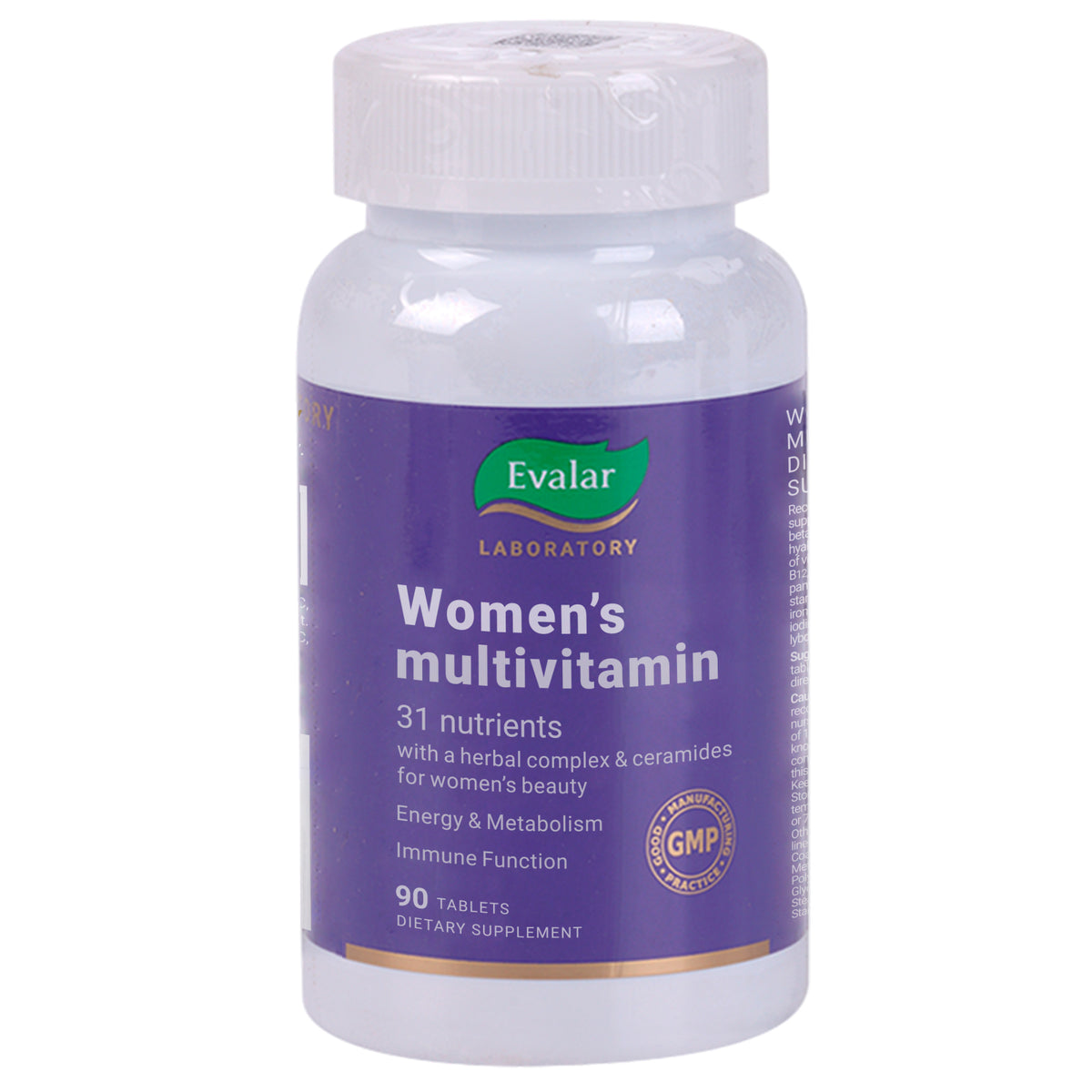 Evalar Womens Multivitamin 90 Tablets Vitamins, Minerals and Herbal Complex