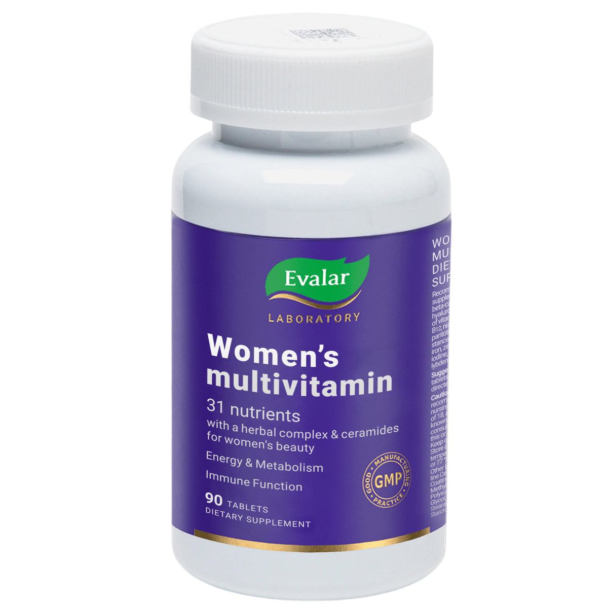 Evalar Womens Multivitamin 90 Tablets Vitamins, Minerals and Herbal Complex