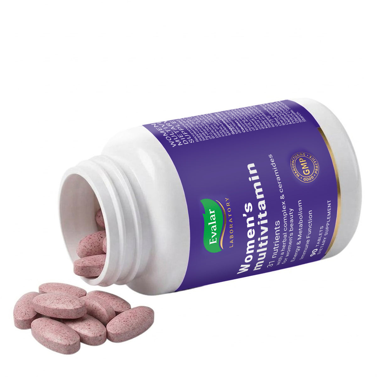 Evalar Womens Multivitamin 90 Tablets Vitamins, Minerals and Herbal Complex