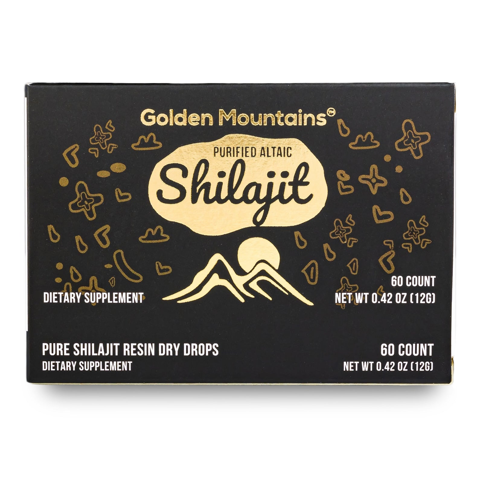Shilajit 60 Dry Drops 