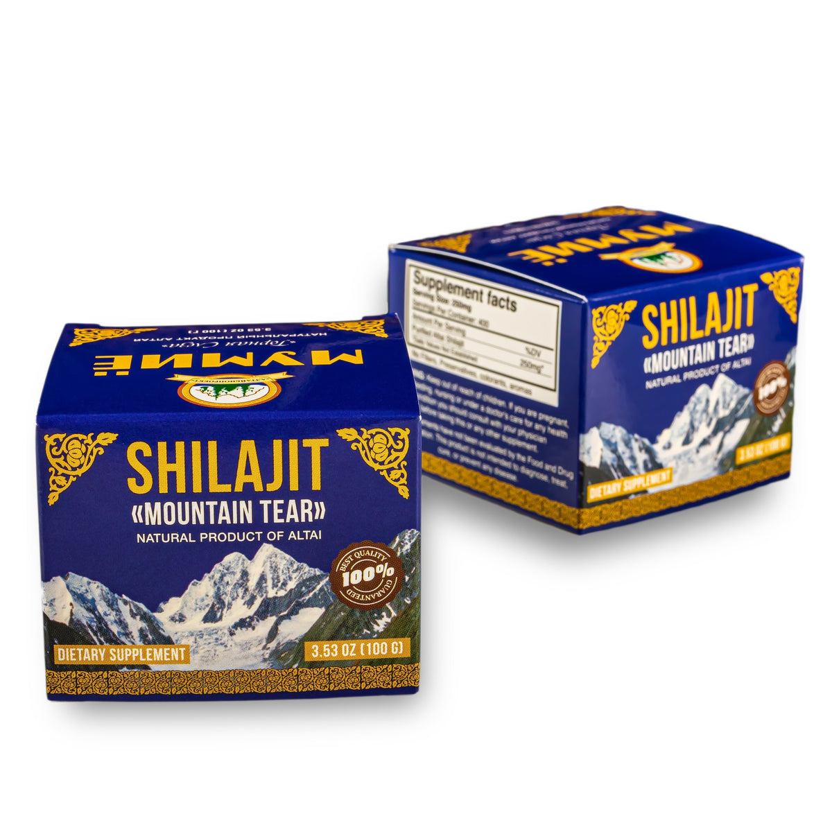 &quot;Mountain Tear&quot; Altai Pure Premium Shilajit Mumijo Resin Siberia 100g (3.4 oz)